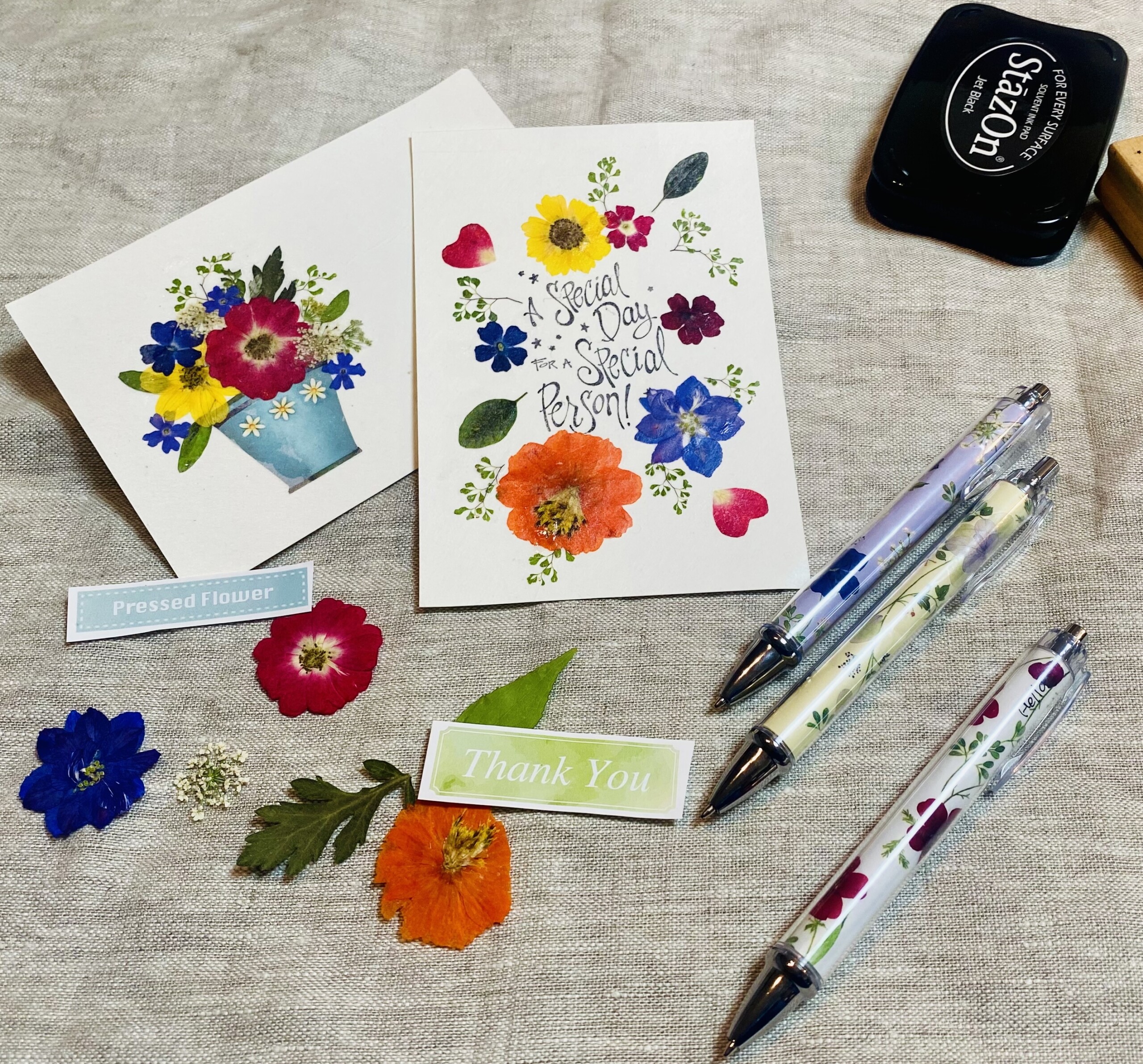 押し花の作り方】初心者が最初に作りたい！簡単押し花アイテム